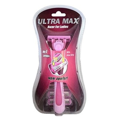 ULTRA MAX WOMEN 3-BLADE RAZOR 4+2 1CT